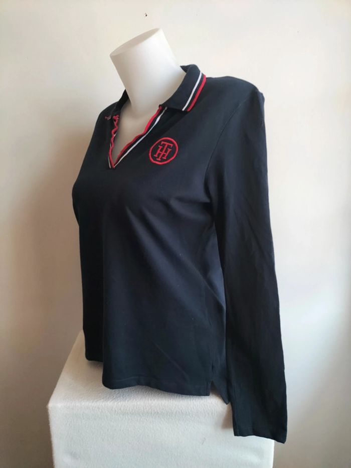 Pull Léger Col V Tommy Hilfiger Femmes (M) - photo numéro 5