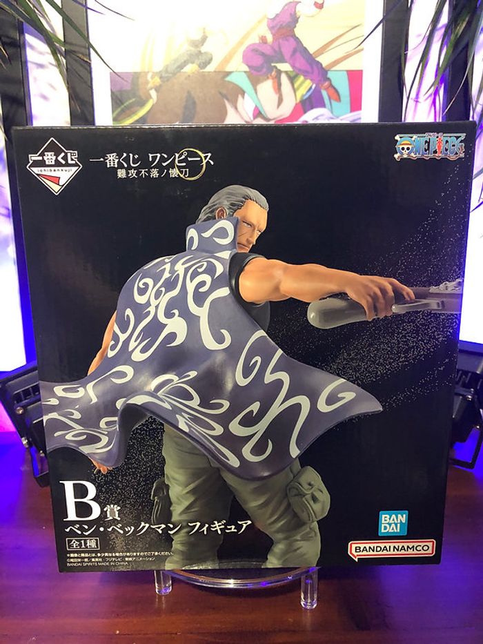 One piece - Ichiban kuji Impregnable sword Ben Beckman (prize B)