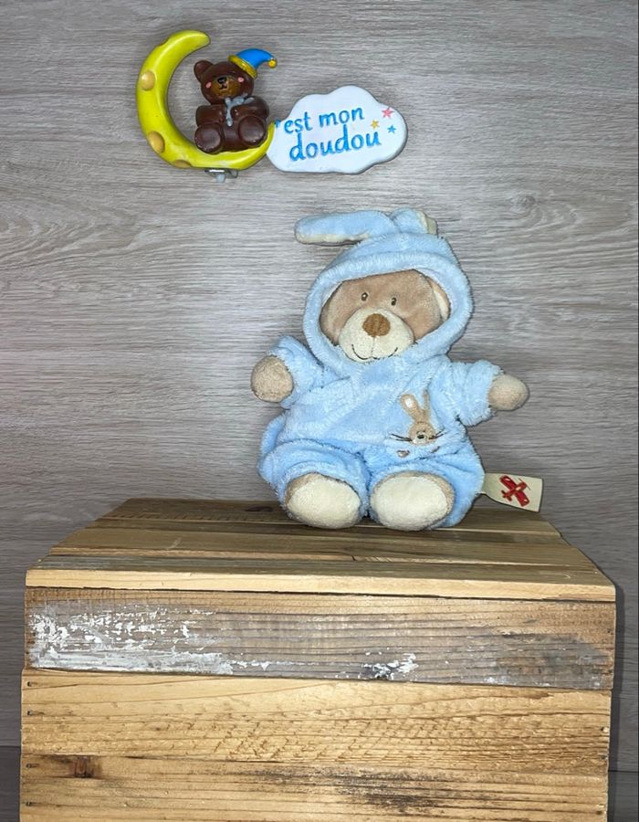 NIC468 doudou ours 🐻 Nicotoy