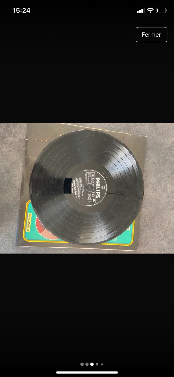 Vinyle 33 tours Super hits Claude François volume 2 - photo numéro 3