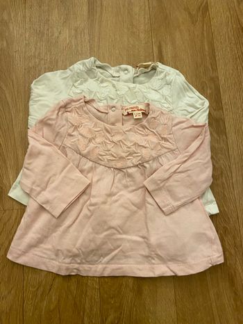 Lot de 2 tee-shirts fille 3M