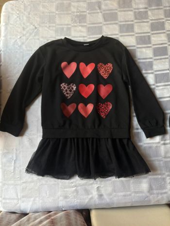 Robe sweat-shirt 7 ans