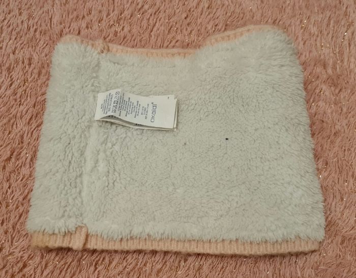 Ensemble bonnet (T51) - cache-cou fille OKAÏDI - photo numéro 3