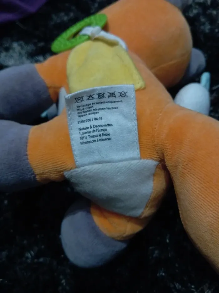 Peluche d'éveil renard Nature et Découvertes - photo numéro 9