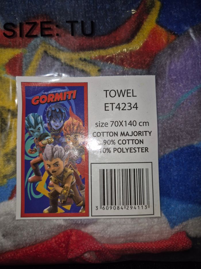 Serviette Gormiti - photo numéro 3