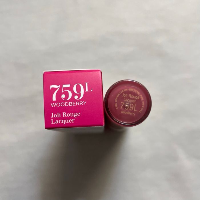 Clarins Joli Rouge Lacquer rouge à lèvres Teinte 759L Neuf - photo numéro 3
