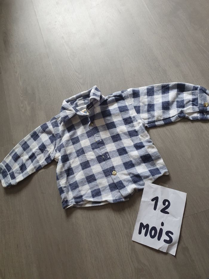 Chemise 12mois garçon