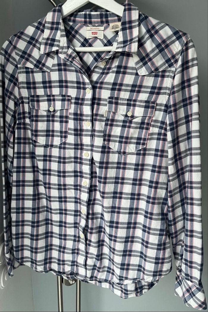 Chemise à carreaux Levis - photo numéro 3