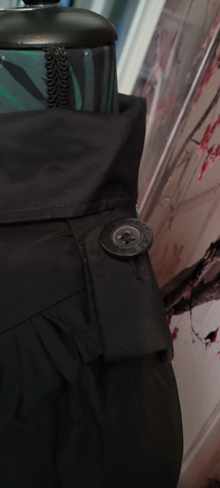 Trench noir Desigual 36 - photo numéro 6