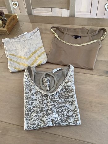 Lot 2 tee shirt et 1 débardeur
