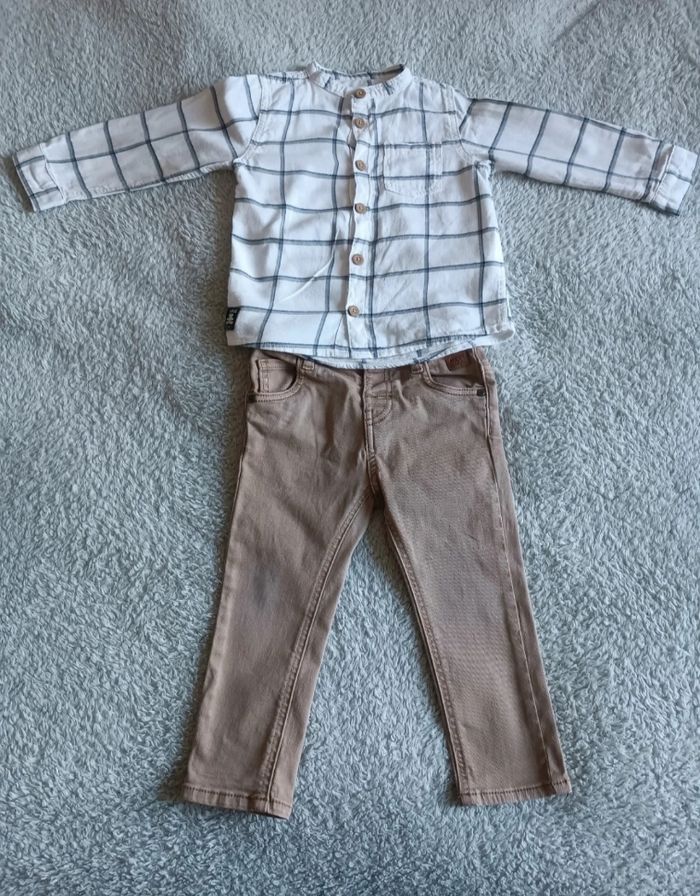 Joli ensemble garçon – 24 mois (Lulu Castagnette / Gémo) - photo numéro 2