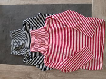 Lot de 2  t-shirts manches longues col roulé fille