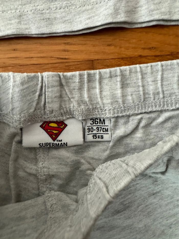 Pyjama court superman 36 mois - photo numéro 4
