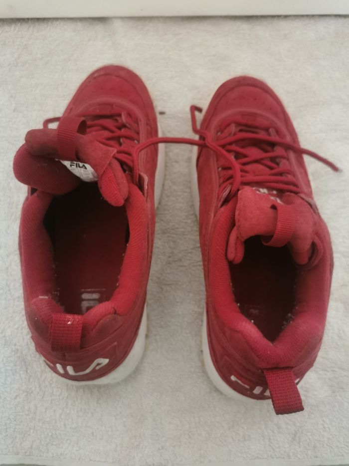Baskets Fila rouge - photo numéro 2