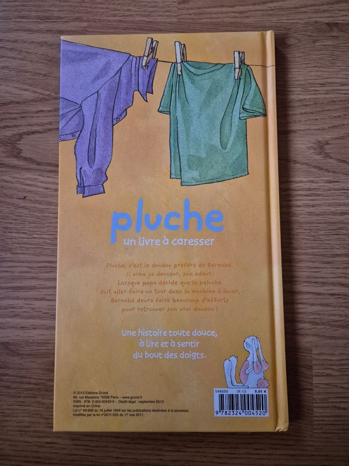 Livre Pluche mon doudou préféré en tres bon état - photo numéro 2