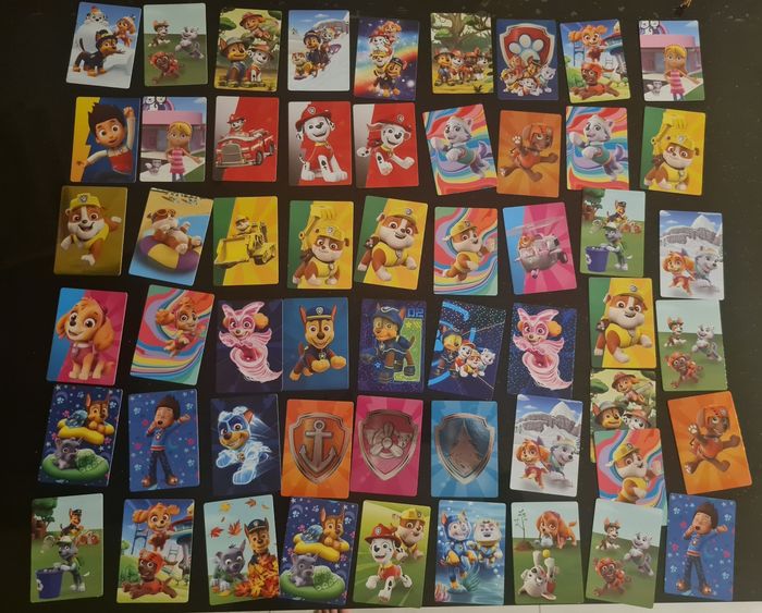 Lot de 55 cartes Pat patrouille - Collection Panini - Neuves - photo numéro 8