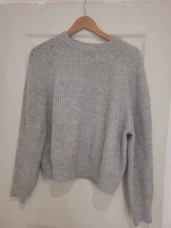 Pull mango en maille
