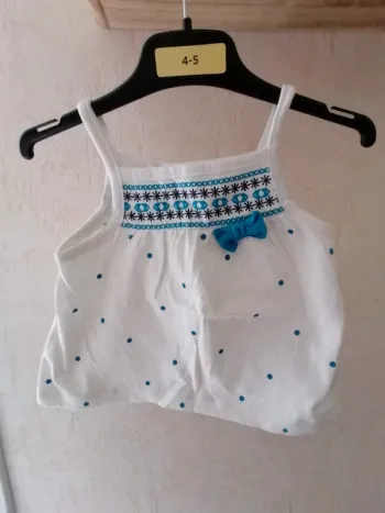 Débardeur mes petits cailloux 12 mois