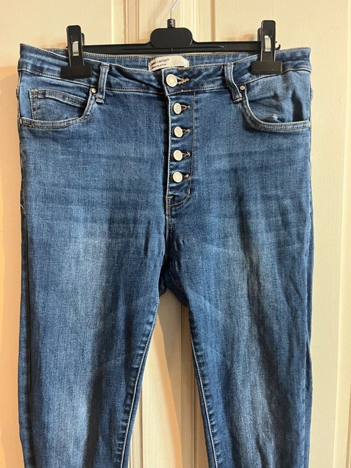 Jeans taille haute nina carter taille 42 - photo numéro 3