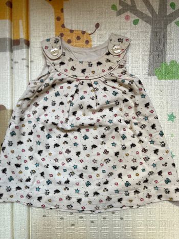 Robe en velours léger