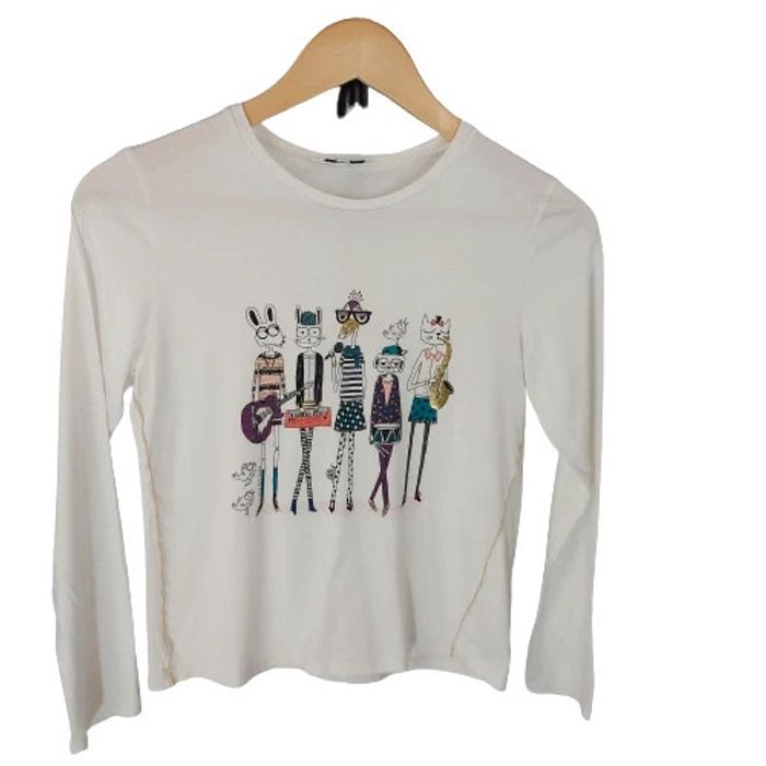 Tee-shirt manches longue little marc jacobs