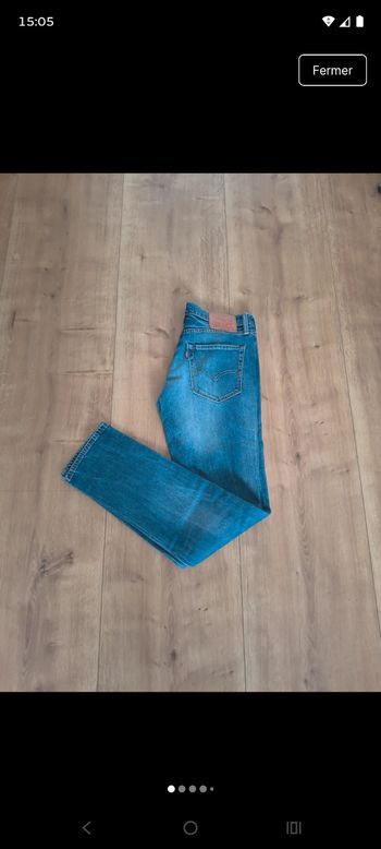 Jean Levi's 511 Slim – W31 L34 – Bleu délavé – excelle