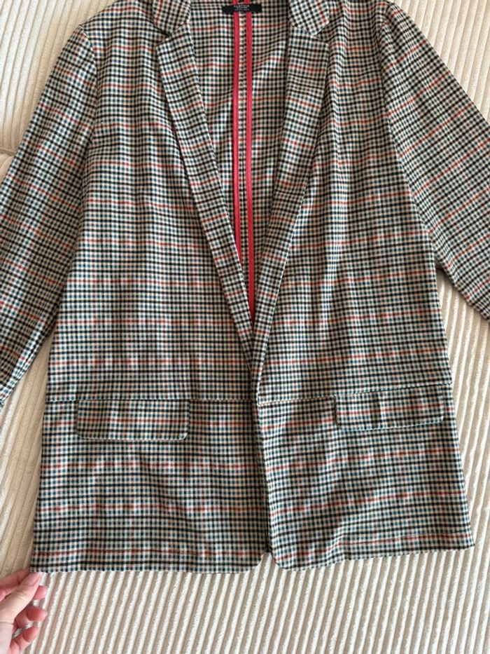 Blazer à carreaux Parfois - photo numéro 3