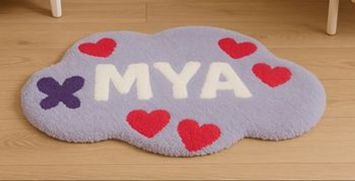 Tapis nuage personnalisé