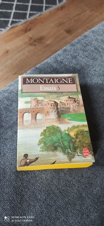 Livre essais 3 Montaigne