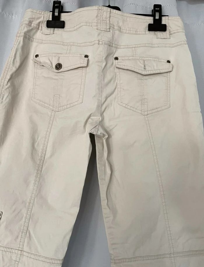 pantalon blanc cassé - photo numéro 4