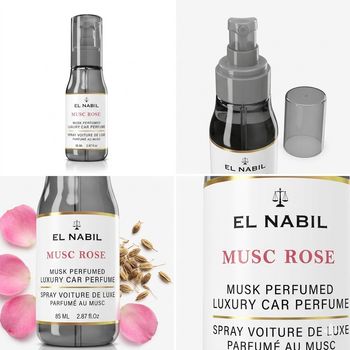 Spray voiture Musc Rose 