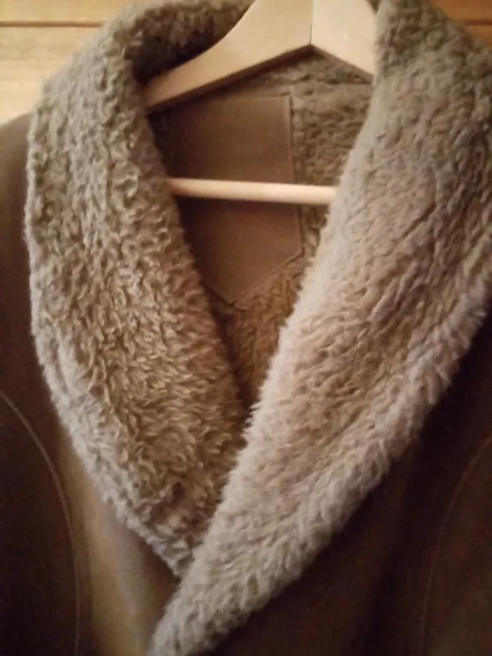 Manteau en cuir Nubuck - photo numéro 3