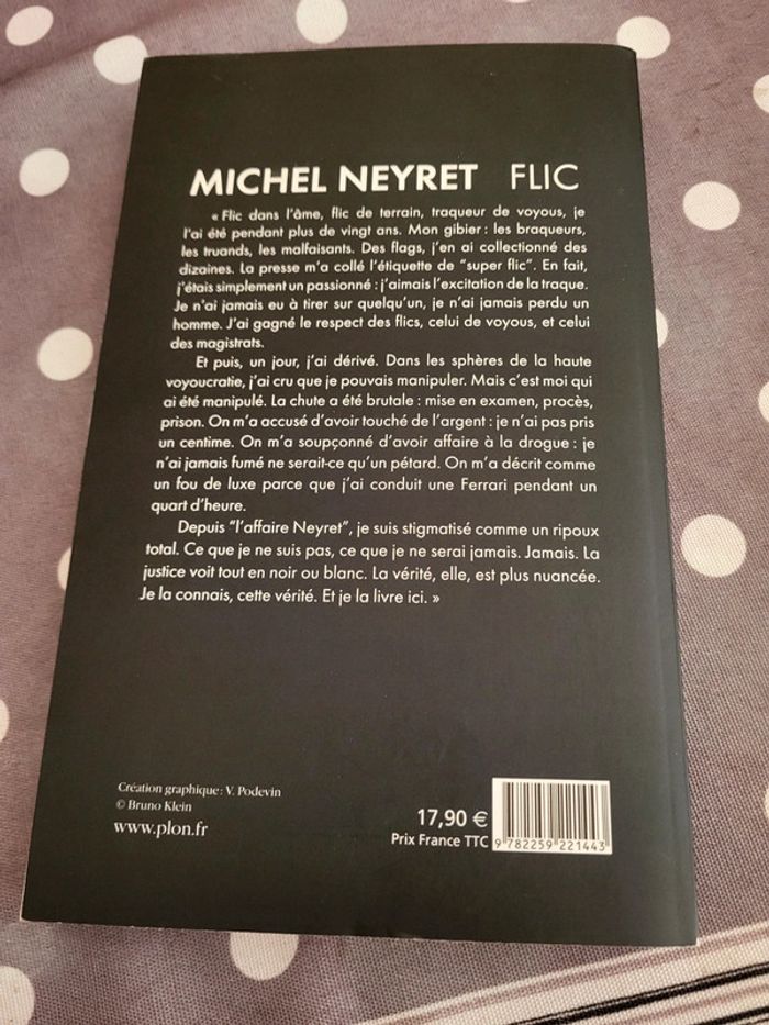 Livre "Flic" Michel Neyret - photo numéro 2