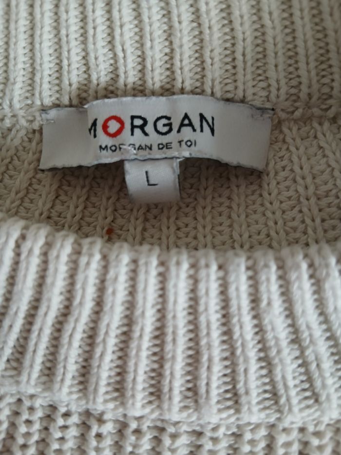 Pull marin gris ecru - photo numéro 4