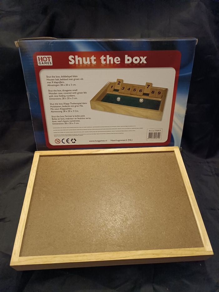 Jeu Shut the Box - photo numéro 5