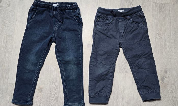 2 pantalons doublés chauds 4 ans vertbaudet
