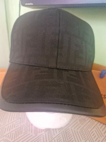 Casquette fendi noir