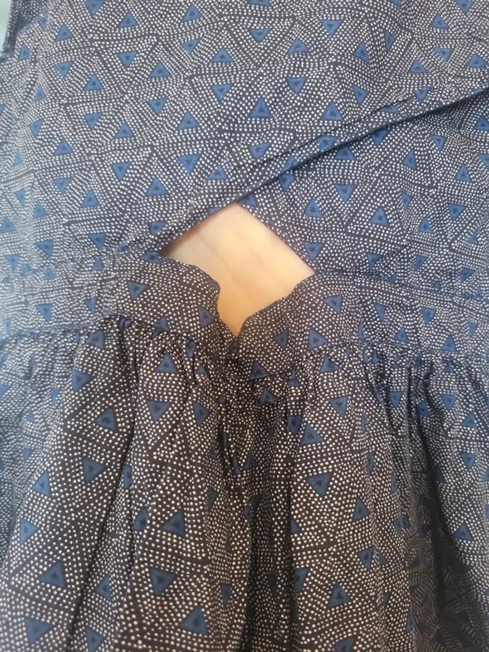 Magnifique robe réversible bleue Fille 5 ans Kiabi - photo numéro 8