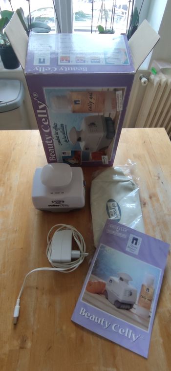 Appareil anti cellulite beauty celly