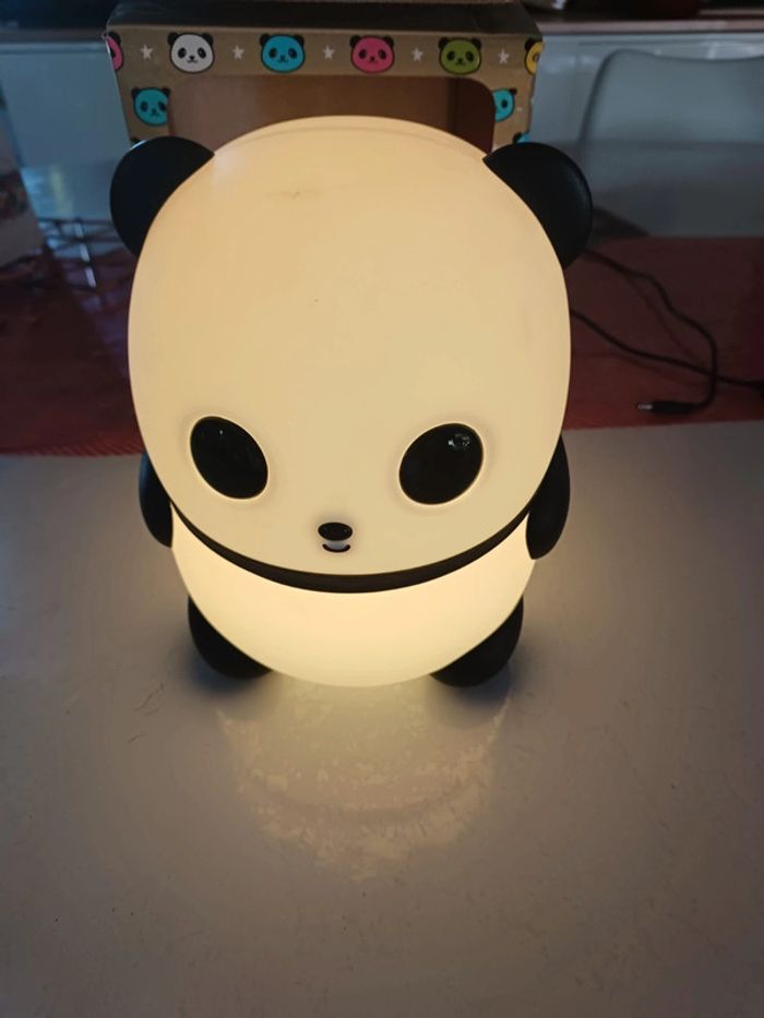 Veilleuse lampe led panda - photo numéro 8
