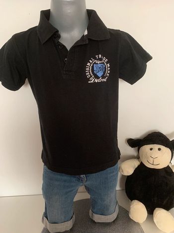 Ensemble garçon 5 ans short vert baudet