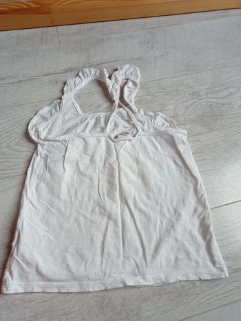 Débardeur fille 10 ans dos croisé