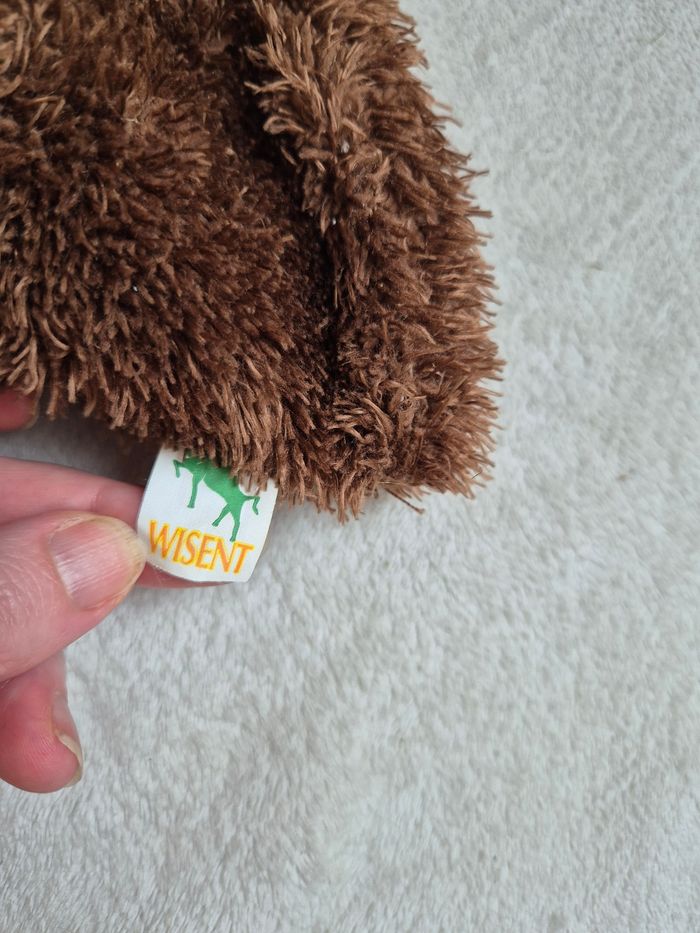 Peluche marionnette bison wisent - photo numéro 5