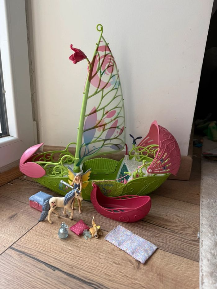 Bateau fleuri magique schleich bayala