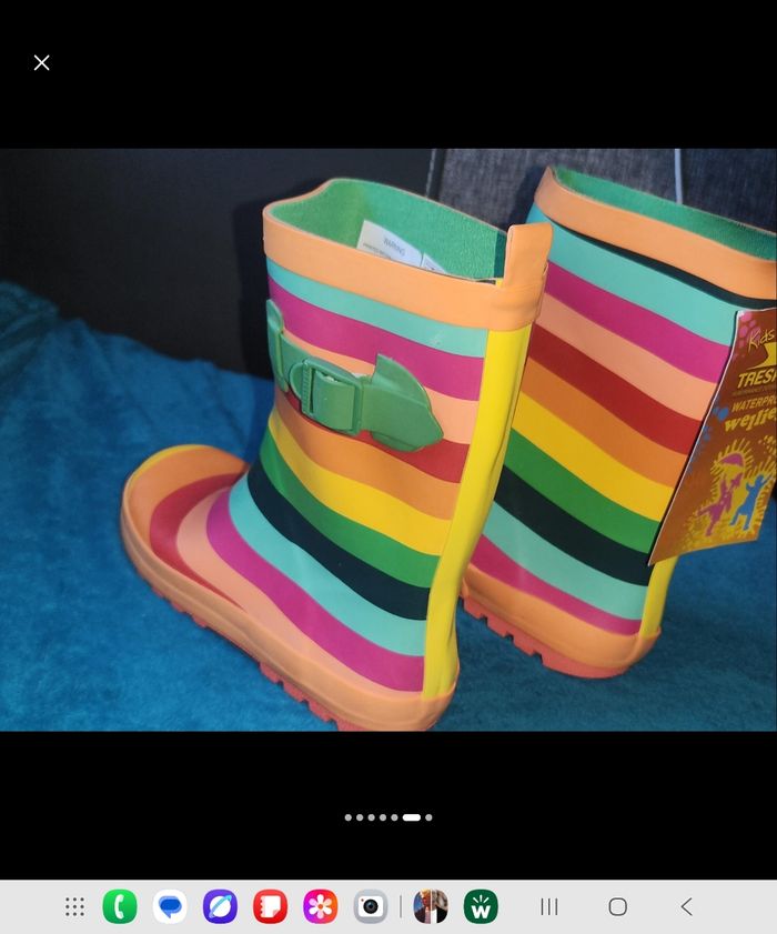 🌹bottes tresspass colorées 35  hiver unique stock limité - photo numéro 5