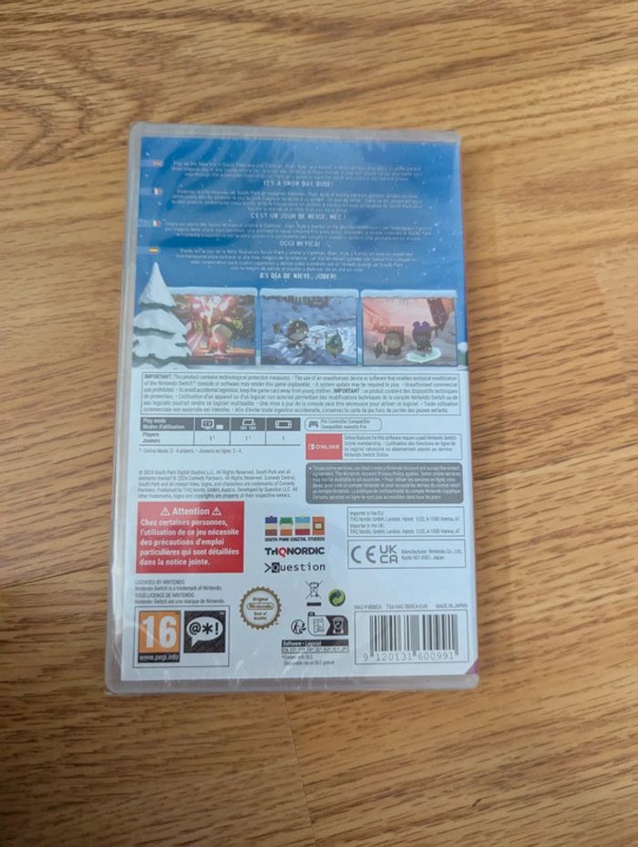 Jeu Switch south park snow day - photo numéro 3