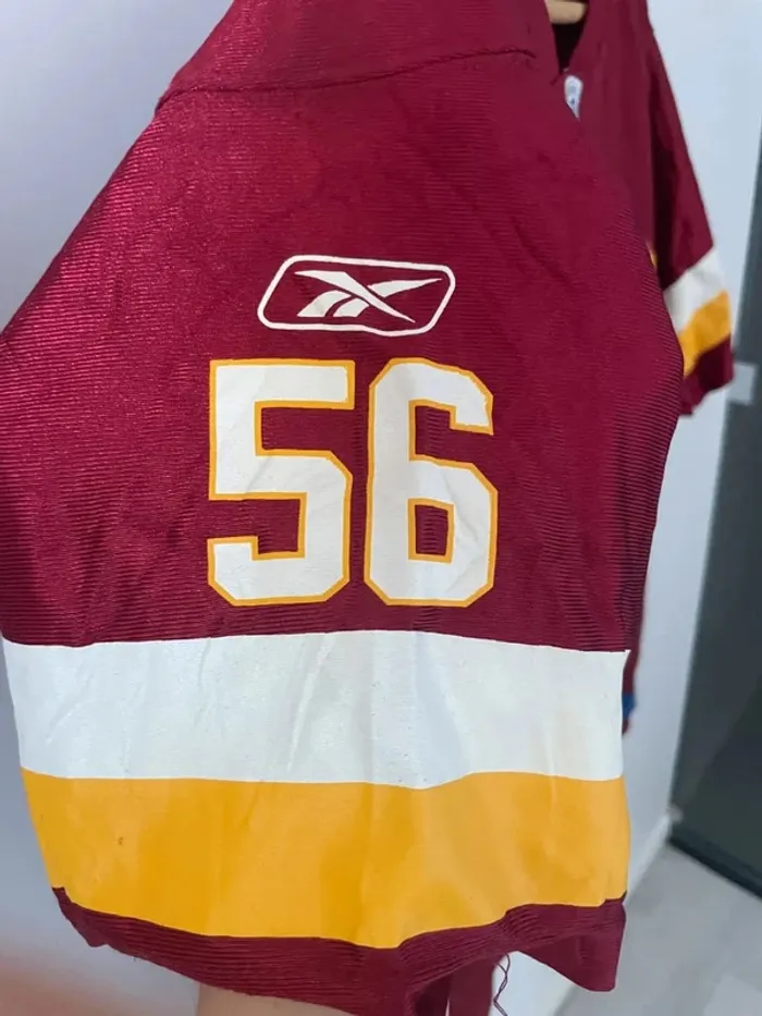 Reebok Maillot jersey NFL 🏈 Arrington Washington Redskins Mens S - photo numéro 8