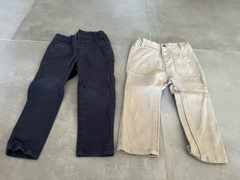Lot de 2 pantalons 18 mois