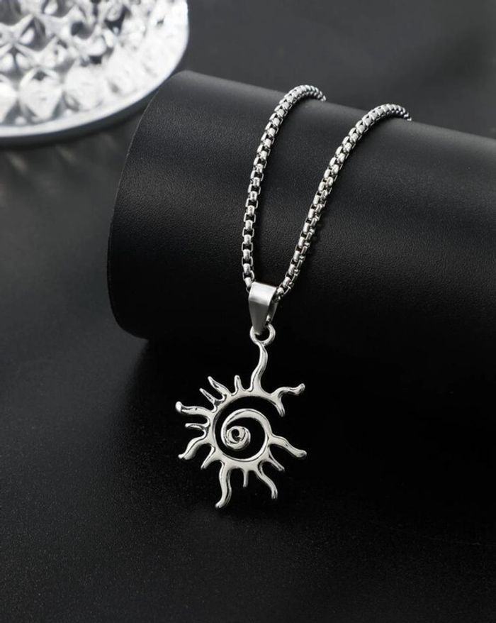 Collier Argenté Inoxydable - photo numéro 2