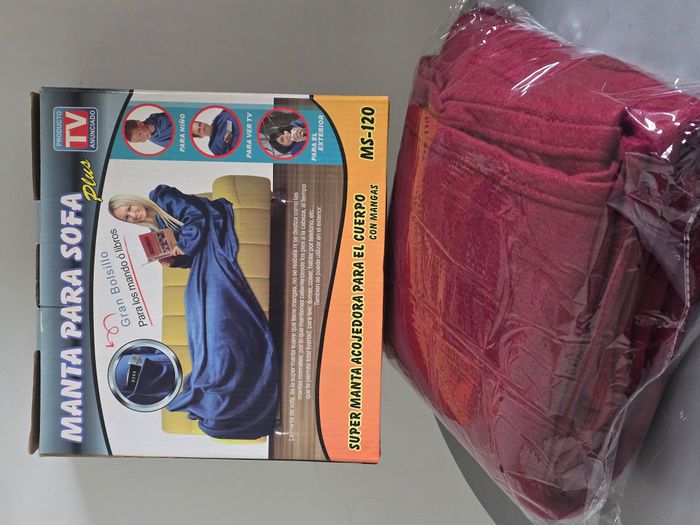 📌 Plaid polaire / Couverture à manches - Neuf - photo numéro 3